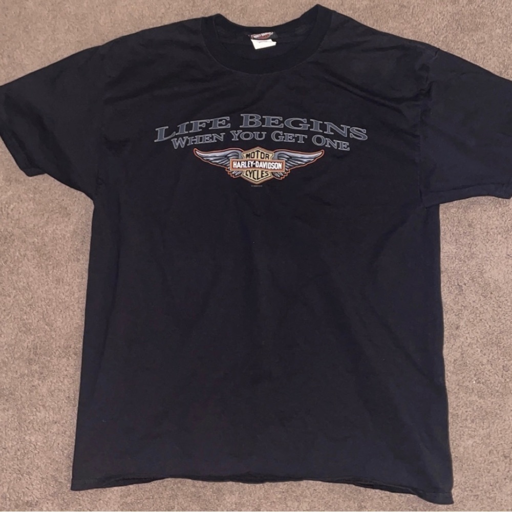 Harley Davidson T-Shirt Finger Lakes